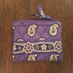 RETIRED PATTERN Vera Bradley small zip bag